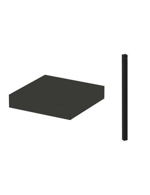 Plateau et cornière d'angle ENO Modulo 35cm cuisine d'extérieur - 2 coloris