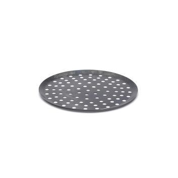 Plaque de cuisson perforée DE BUYER en tôle d'acier bleuie - 3 tailles