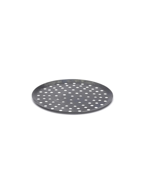 Plaque de cuisson perforée DE BUYER en tôle d'acier bleuie - 3 tailles