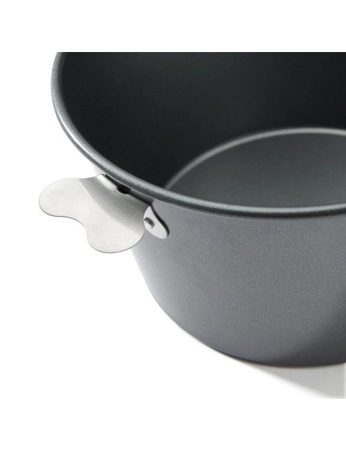 Moule à charlotte DE BUYER en acier revêtu antiadhésif