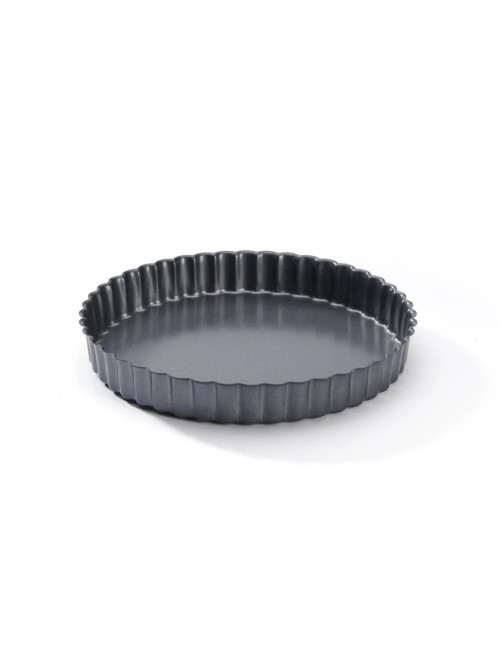 Moule rond spécial tarte DE BUYER acier antiadhésif - 4 tailles