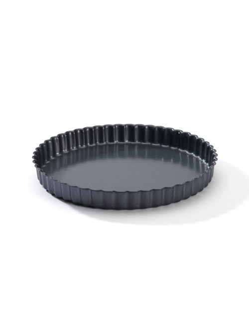 Moule rond spécial tarte DE BUYER acier antiadhésif - 4 tailles