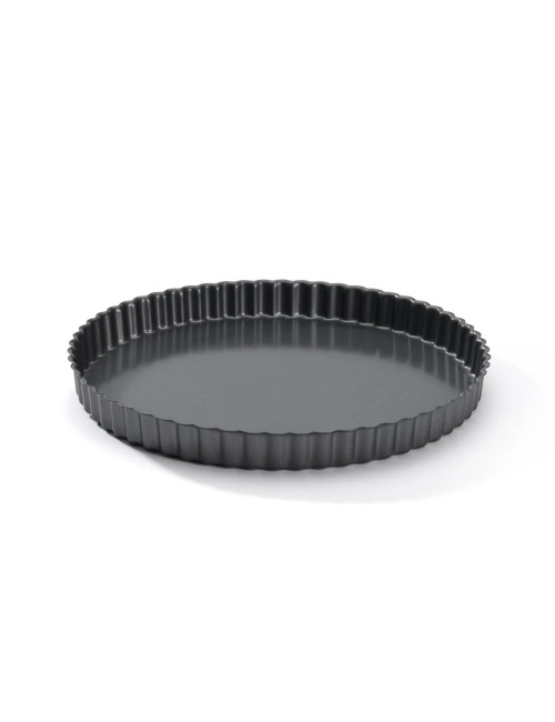 Moule rond spécial tarte DE BUYER acier antiadhésif - 4 tailles