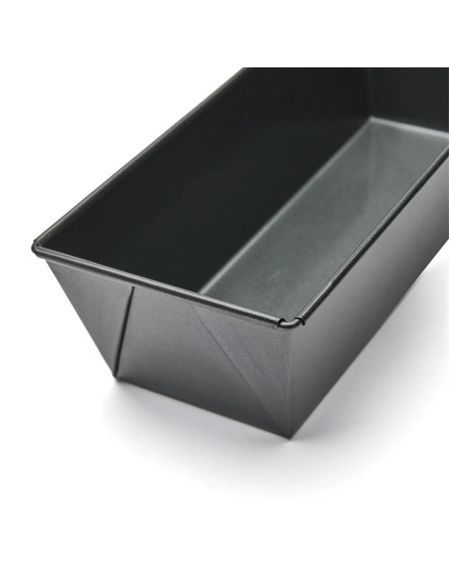 Moule à cake DE BUYER bords pliés acier antiadhésif - 2 tailles