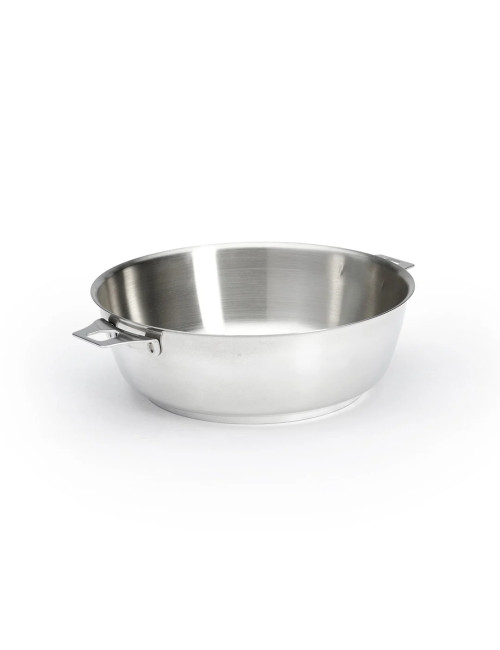 Sauteuse bombée DE BUYER Milady 24cm en inox pour poignée amovible TWISTY