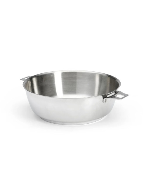 Sauteuse bombée DE BUYER Milady 24cm en inox pour poignée amovible TWISTY