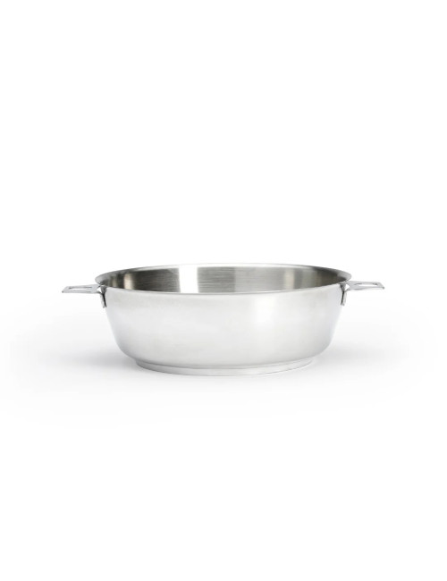 Sauteuse bombée DE BUYER Milady 24cm en inox pour poignée amovible TWISTY