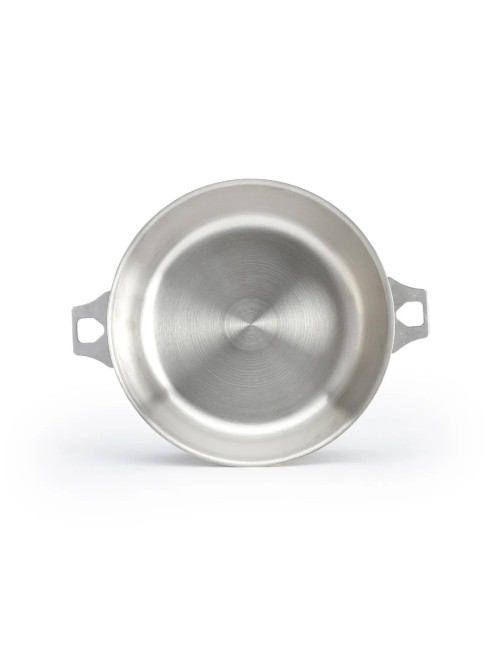 Sauteuse bombée DE BUYER Milady 24cm en inox pour poignée amovible TWISTY