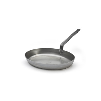 Poêle à poisson DE BUYER Carbone Plus en acier