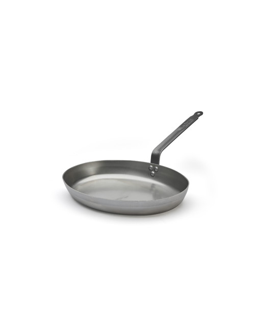 Poêle à poisson DE BUYER Carbone Plus en acier