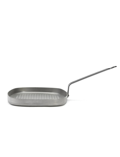 Poêle grill DE BUYER Carbone Plus en tôle d'acier