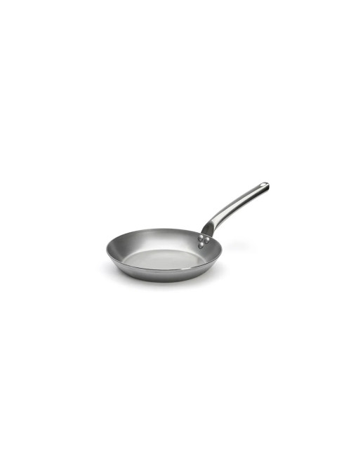 Poêle DE BUYER Carbone Plus ronde en tôle d'acier - 4 tailles