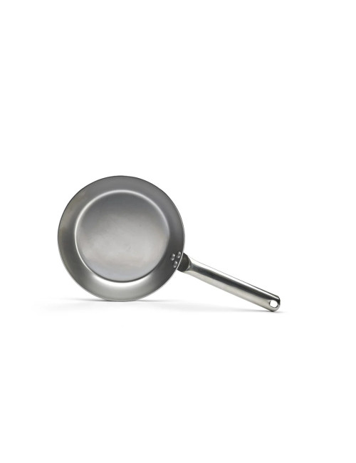 Poêle DE BUYER Carbone Plus ronde en tôle d'acier - 4 tailles