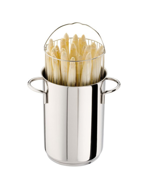 Cuit-asperges CRISTEL en inox 16cm