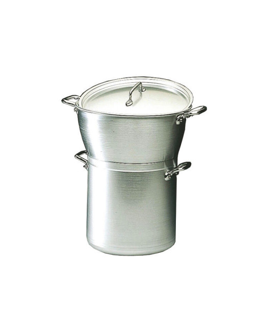 Couscoussier avec couvercles MATFER Classe Alu en aluminium 28cm