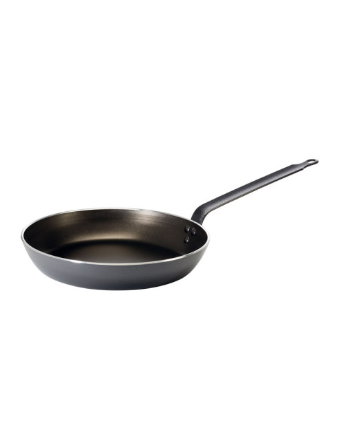 Poêle ronde antiadhérente MATFER Chef en aluminium - 9 tailles