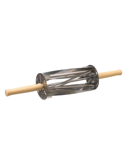Rouleau coupe-croissants MATFER en inox triangle 21x9.7cm