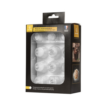 Boîte de 10 douilles MATFER copolyester interchangeables