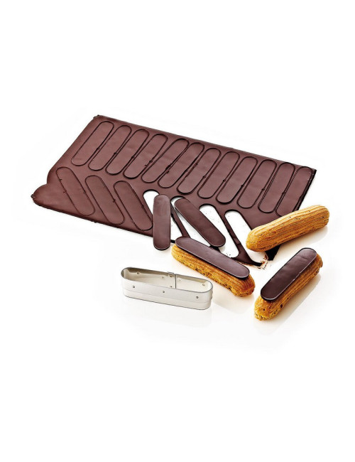 Découpoir MATFER pour glaçage des éclairs 13x2.5x2.5cm