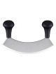 Hachoir berceuse MATFER en inox lame simple - 2 tailles