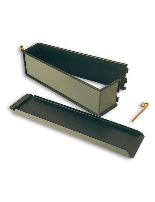 Moule à pâté en croûte long uni MATFER en acier - 4 tailles