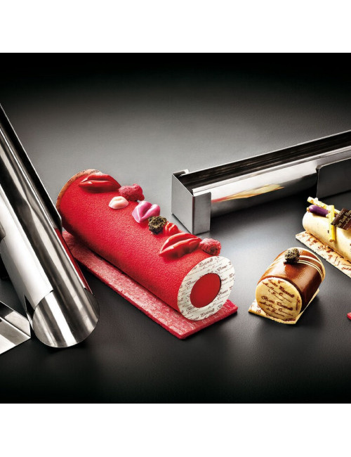 Moule à bûche MATFER Finger en inox 56.5cm - 3 tailles