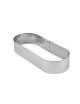 Cercle à entremets oblong MATFER Mozaïk en inox 28x9x4.5cm