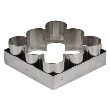 Découpoir MATFER forme petit beurre en inox 9.6x9.6cm
