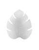 Set de table PODEVACHE Fidji feuille blanche (8 dispos)