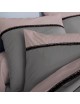 Parure de lit TRADILINGE Passion anthracite (1 dispo)