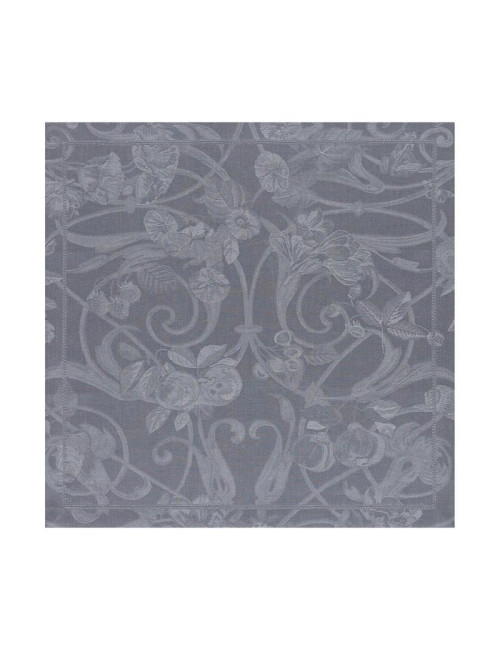 Serviette de table Tivoli Lin Le Jacquard Français coloris FLANELLE (12 dispos)
