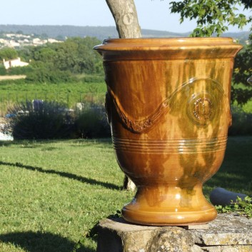 Vase Anduze Tradition flammé Terre Figuière - 4 tailles