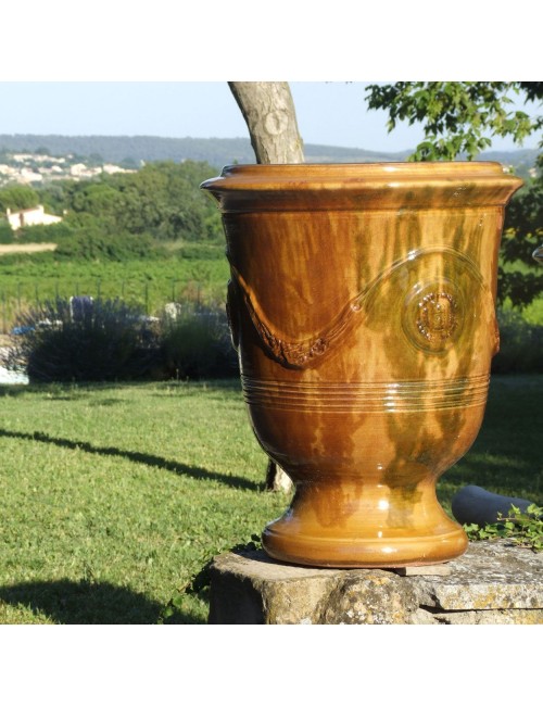 Vase Anduze Tradition flammé Terre Figuière - 4 tailles