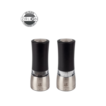Set de 2 moulins à poivre et à sel PEUGEOT SAVEURS Daman Electric acrylique inox 16cm