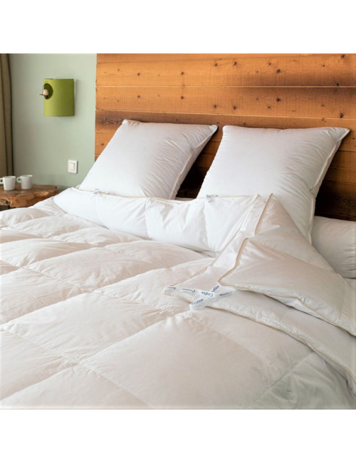 Couette MANUFACTURE CASTEX 4 saisons canard chaleur modulable 200g + 130g/m² - 4 tailles