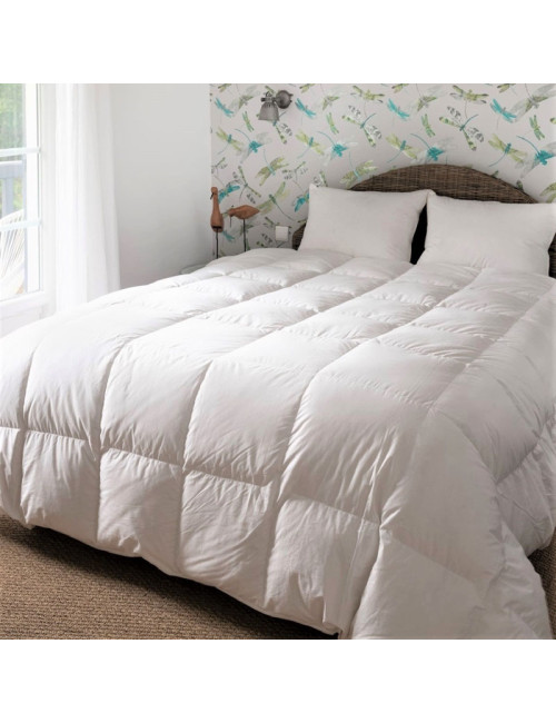 Couette MANUFACTURE CASTEX mi-saison canard tempérée 250g/m² - 4 tailles