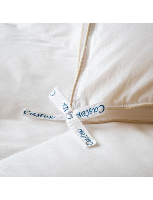 Couette MANUFACTURE CASTEX 4 saisons oie chaleur modulable 180g + 120g/m² - 4 tailles