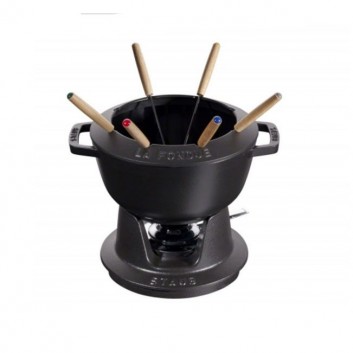 Service à fondue Fonte Staub - 3 dimensions - 2 coloris