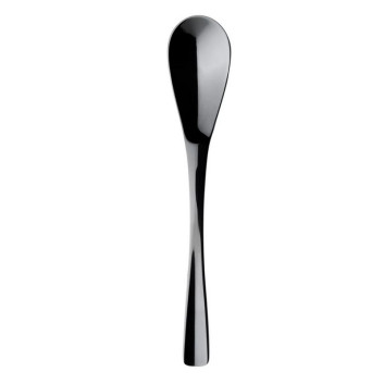 Set de 6 cuillères gourmandes DEGRENNE XY Black Miroir