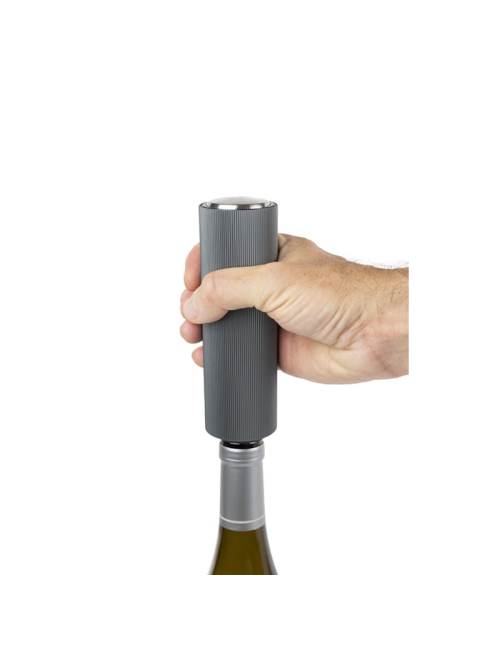 Pompe à vide PEUGEOT SAVEURS Preserve Electric pour le vin 14cm carbone
