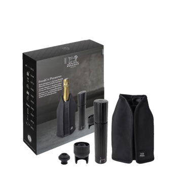 Coffret PEUGEOT SAVEURS pompe double fonction et gaine rafraîchissante Fresh'n'Preserve Frizz