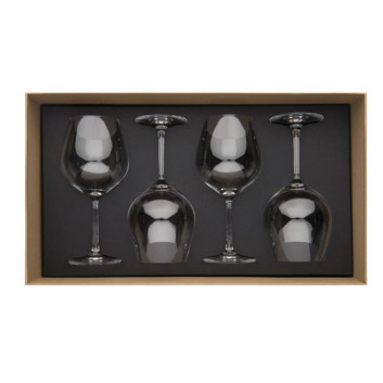 Coffret de 4 verres à vin bourgogne DEGRENNE Domaine 75cl