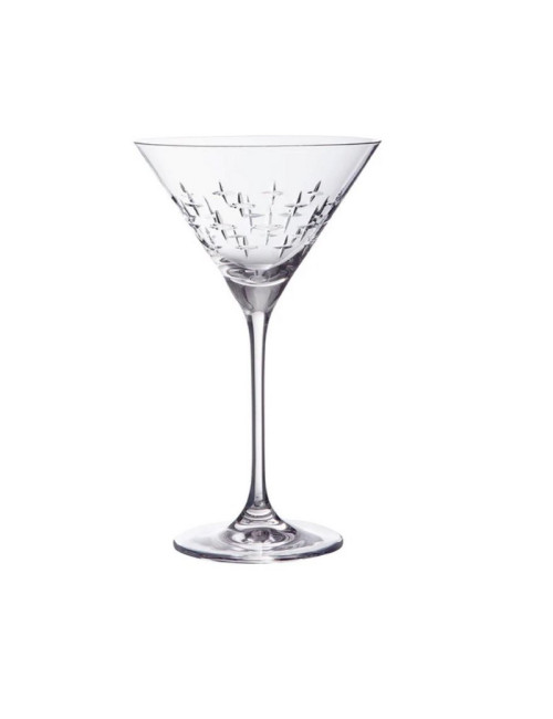 Coffret de 4 verres à martini DEGRENNE Newport Twist 21cl