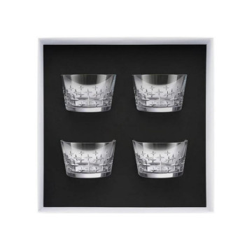 Coffret de 4 verrines DEGRENNE Newport Twist 27cl