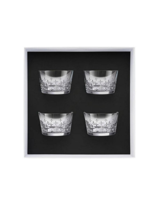 Coffret de 4 verrines DEGRENNE Newport Twist 27cl