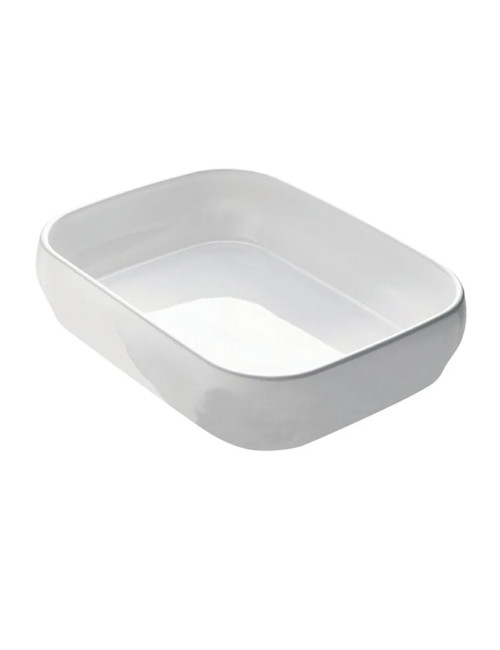 Plat à four DEGRENNE Bahia Pierre de Lune 31.8x25cm porcelaine