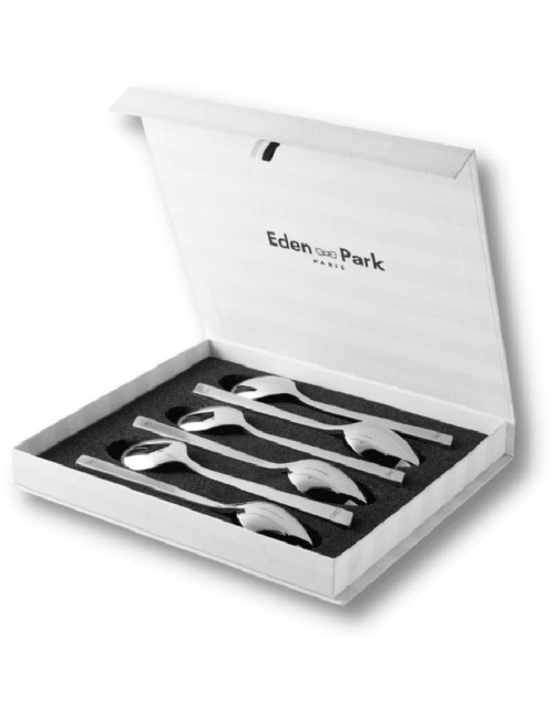 Coffret de 6 cuillères de table OVALIE Eden Park en inox