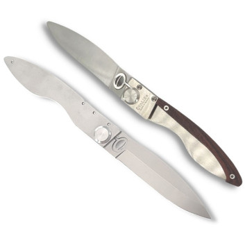 Couteau OVALIE Lock n°3 en bois de violette