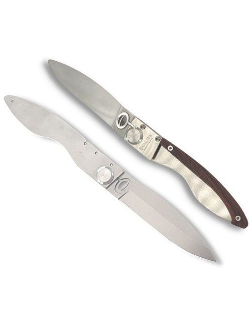 Couteau OVALIE Lock n°3 en bois de violette
