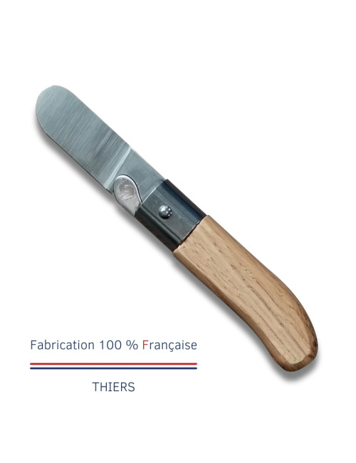 Couteau d'office LE COQ FRANCAIS Le P'tit Coq Standard manche en bois de chêne